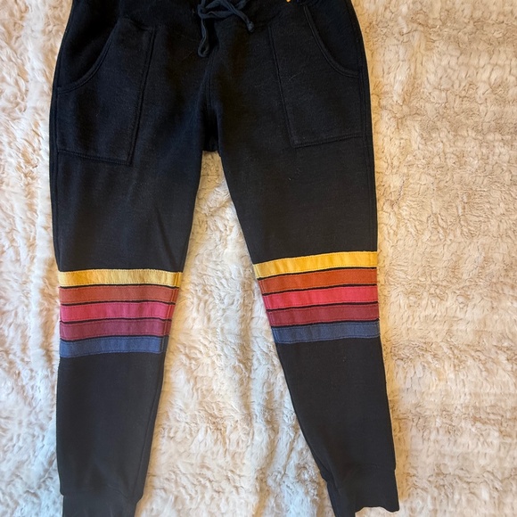 Aviator Nation Black sweatpants - Picture 1 of 5